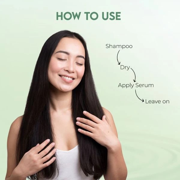 Jovees Herbal Hair Serum Grape Seed & Almond | For Frizzy Hair | Prevents Hairfall | For Men & Women | (60ml). 