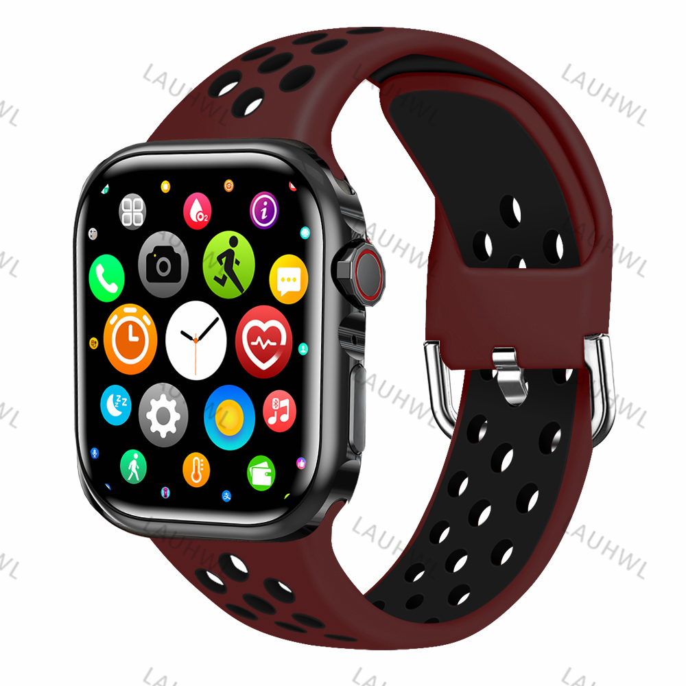New Smart Watch PK IW9 Watch 9 BT Call Wireless Charging Fitness Tracker Calculator Series 9 motion Smartwatch For Apple Andriod. 