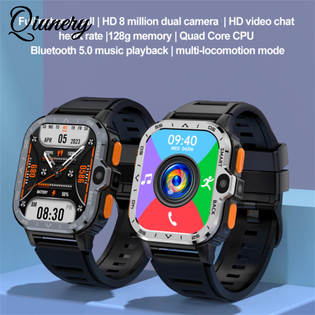 PGD WATCH Smart Watch 2.03" Screen WIFI Video Calls Watches Compatible For Android Phones With Heart Rate Monitor