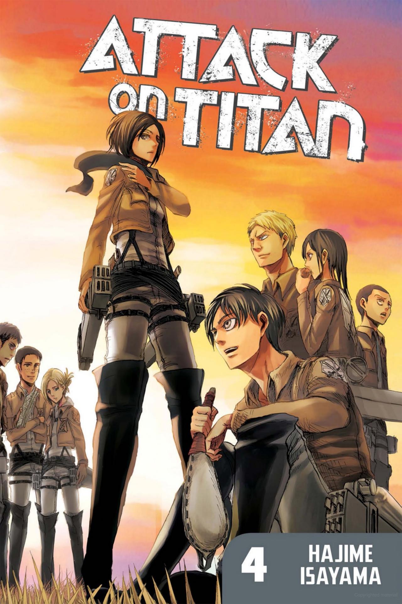 Attack on T I T A N, Vol.4 (Paperback)
