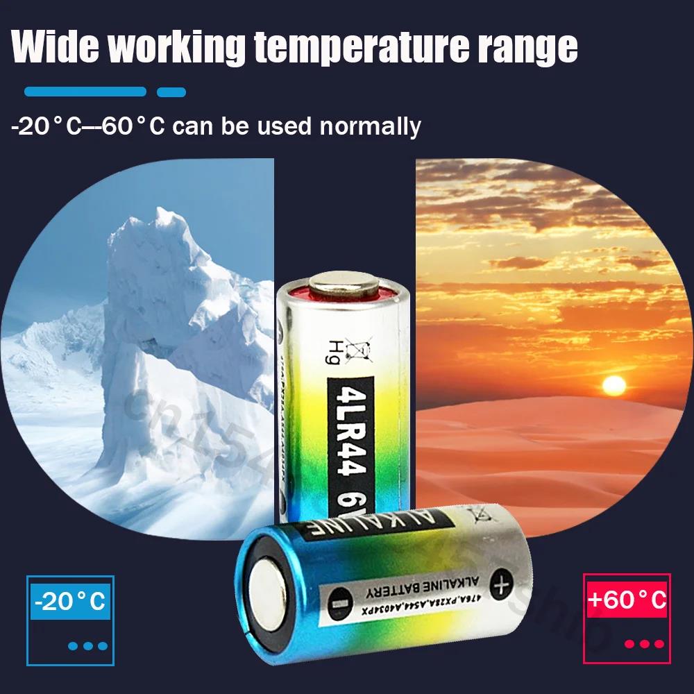 15pcs 4LR44 6V Alkaline Battery 476A PX28A L1325 4AG13 A544V 4034PX 4A76 For Bark Stopper Camera Watch Toy Dry Primary Batteries. 