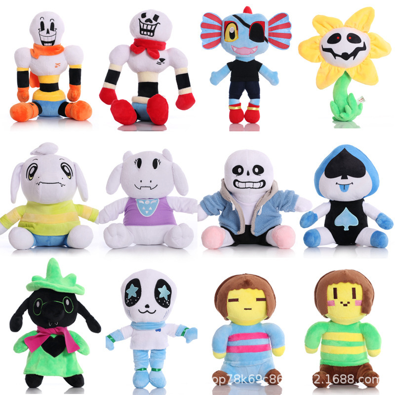 Under the legend of the Amazon, the doll plush doll undertale game periphery sans doll is sent on behalf of one piece