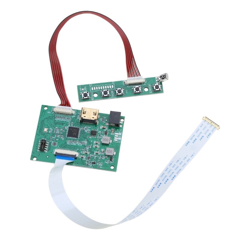1Set 30PIN LCD Driver Board P.C.B-800807V1 1HDMI EDP for Screen Resolution 1920x1200 1920x1080 1600x900 1366x768 1280x800. 