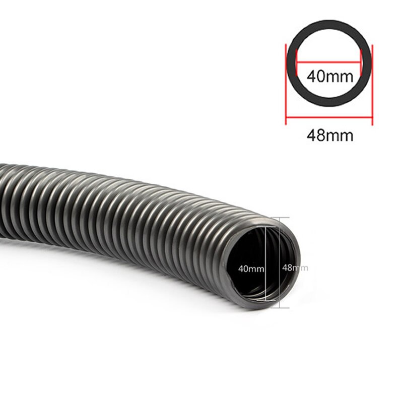 Threaded hose inner 40mm outer 48mm extension connector two-way connector Vacuum cleaner hose accessories. 