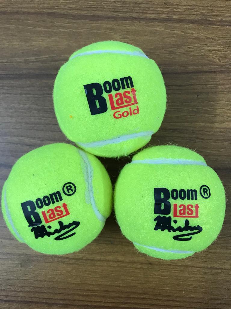 Boom Blast Conventional Tennis Ball -3Pcs- Unit - Enjoy Consistent Performance And Durability With Every Swing. 