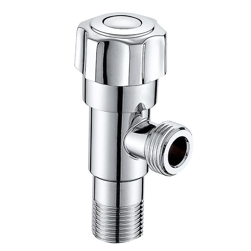 KOGEEK Factory direct Huiba sanitary ware steel angle valve single cold water heater toilet triangle valve bathroom hardware accessories Steel angle valve. 