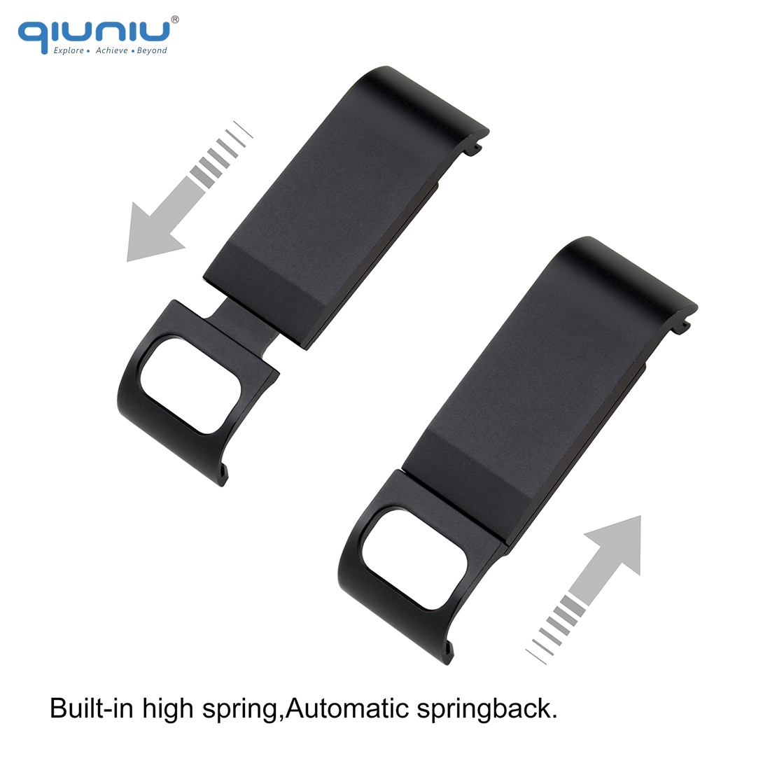 Battery Side Cover for GoPro Hero 8 Black Removable Aluminum Replacement Type-C Charging Battery Door for Go Pro 8 Accessories. 