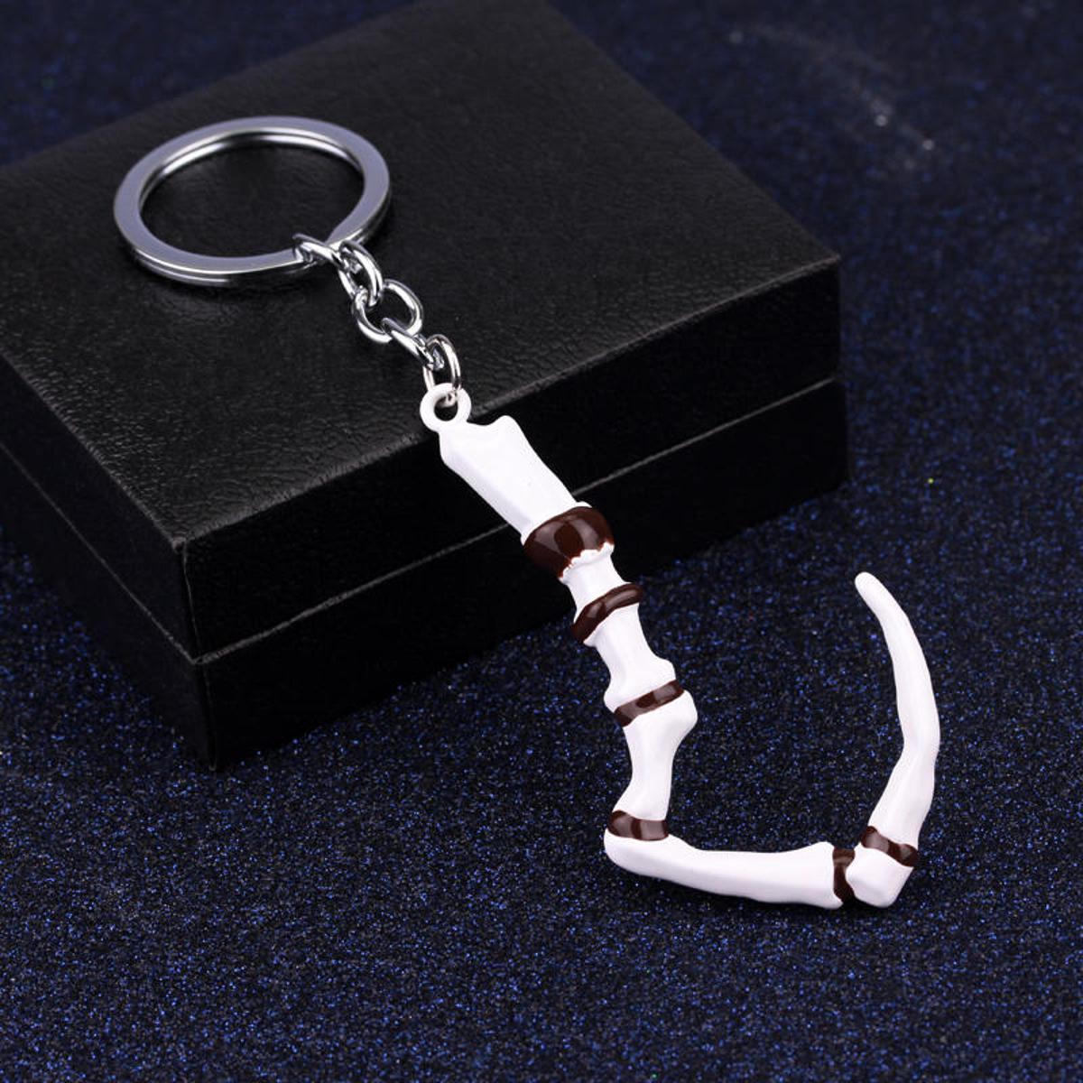 Game Series Dota 2 Keychain Butcher Pudge Key Chain Immortal Dragon Talon Hook Alloy Dota2 Keyring