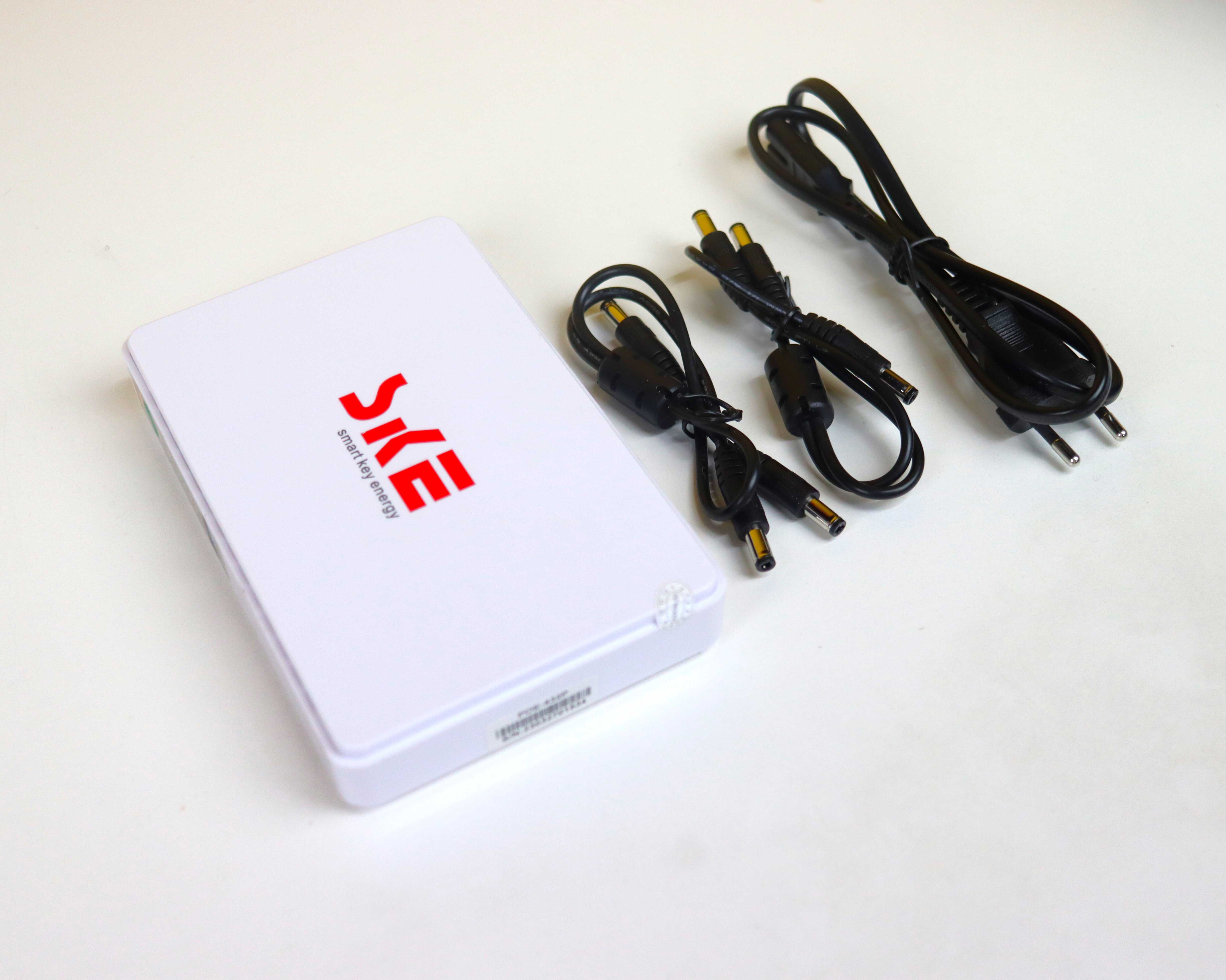 SKE POE 432P All in One Router UPS 10400Mah Update Edition 5V 9V 12V & PoE Support 15/24V. 