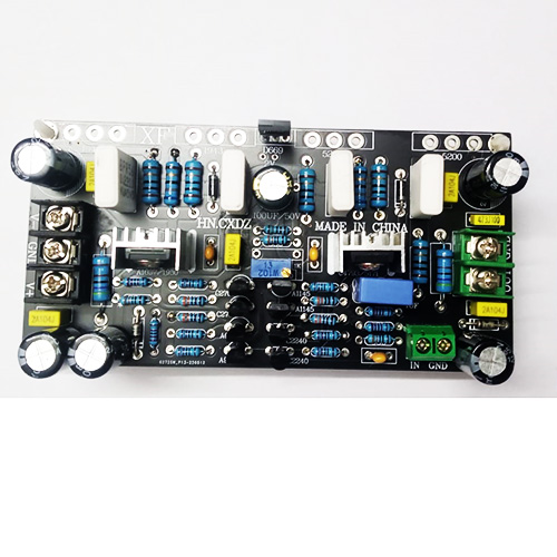 Mono Amplifier Ready Board 1943 + 5200 High 200W After The Tube Amp Board - Upgrade Audio System High-Performance Mono Amplifier Board