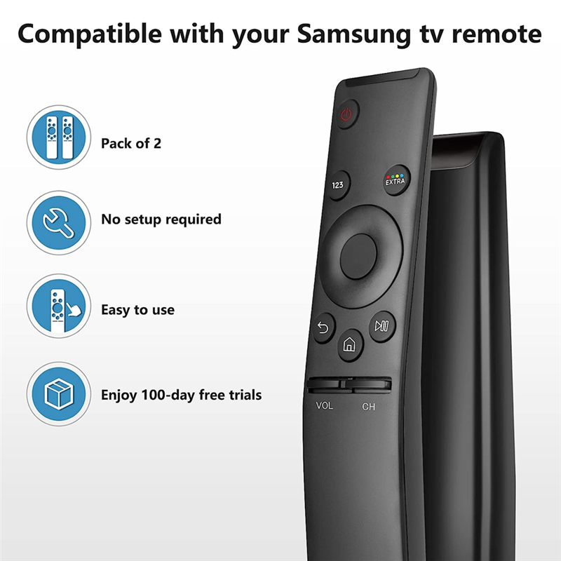 Universal Remote for Samsung-TV-Remote,Compatible with for Samsung Frame Serif Curved UHD Neo QLED OLED 4K 8K Smart TVs Easy to Use. 
