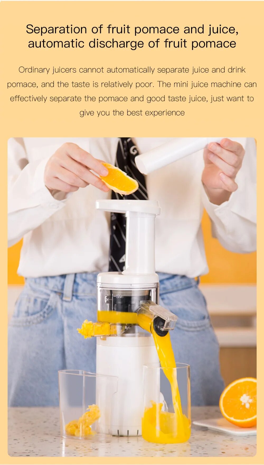 Xiaomi Youpin Bud Mini Portable Juicer BJ08-3