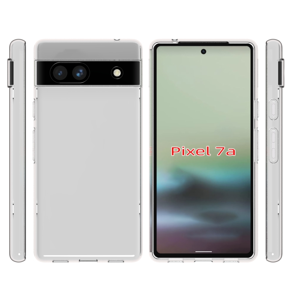 For Google Pixel 7a Waterproof Texture TPU Phone Case. 