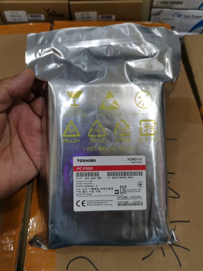 Toshiba 1TB Desktop 7200rpm Internal Hard Drive-brand (2Years Brand Warranty)