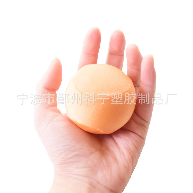 Elastic Ball Cross-Border Factory in Stock Diameter 6cm5.5 cm5cmCloth ball Water Bouncing Ball Beach Ball. 