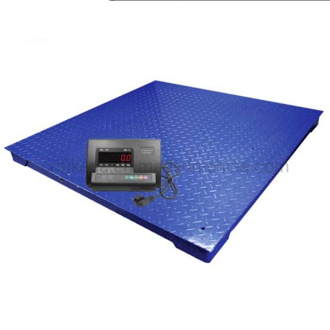 A12E Digital Floor Scale 1.5t/2t/3t/5t Capacity 4 Sensor(Iron,Cement,Steel,Engle Weighing). 