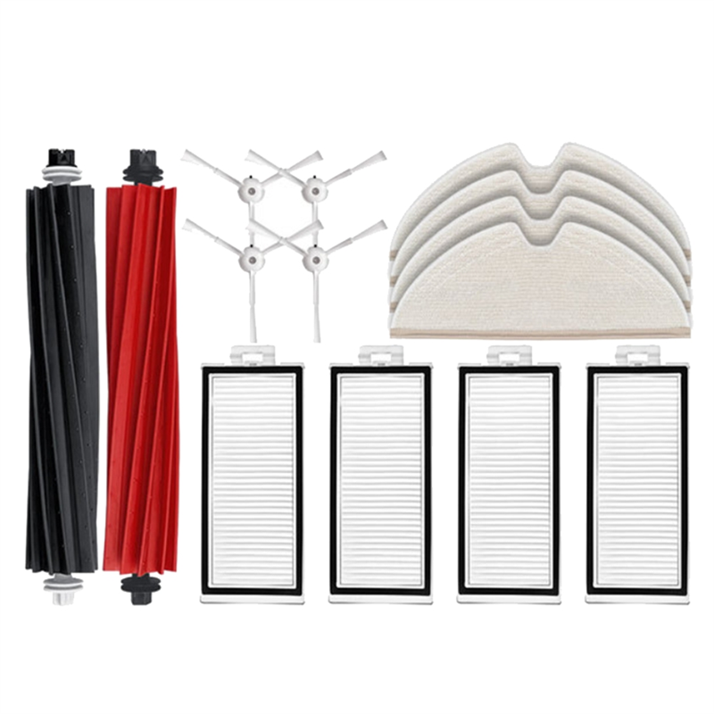 Main Side Brush Hepa Filter Mop Cloth for Q8 Max, Q8 Max+, Q5 Pro, Q5 Pro+ Vacuum