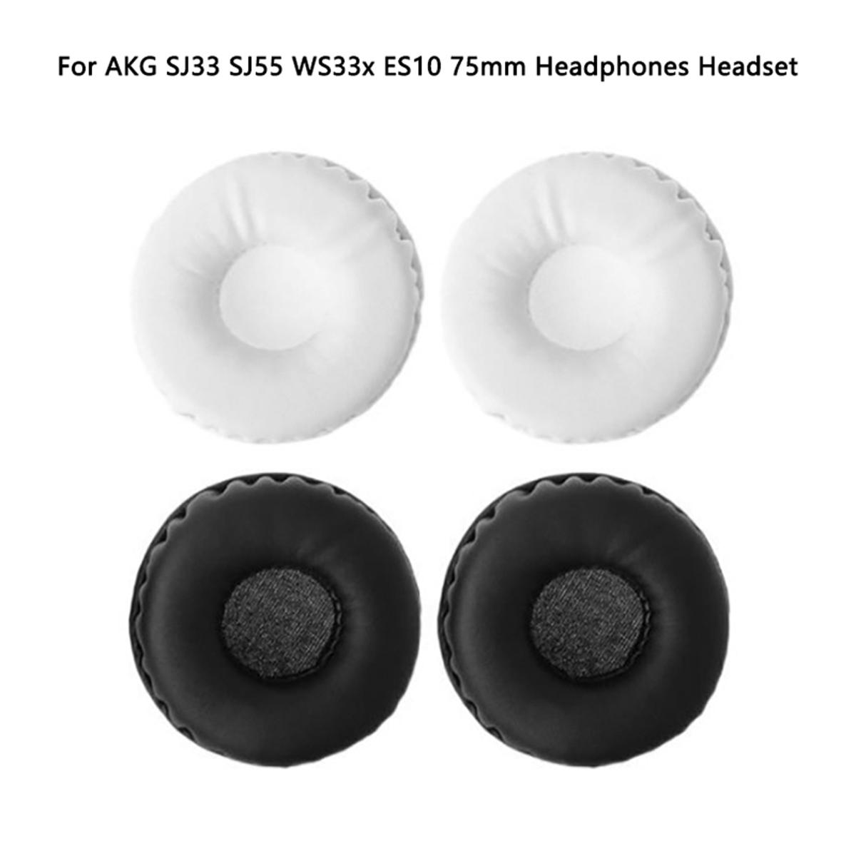 1Pair Earpads Ear Cushion Replacement for Audio Technica ATHWS50 SJ3 SJ33 SJ5 SJ55 ES7 ESW9 ESW10 JVC S500 Headphones Headset Creek