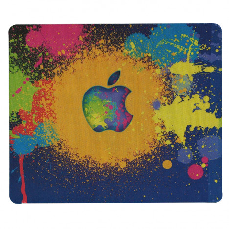 Apple Mouse Pad - ( Multicolor ). 
