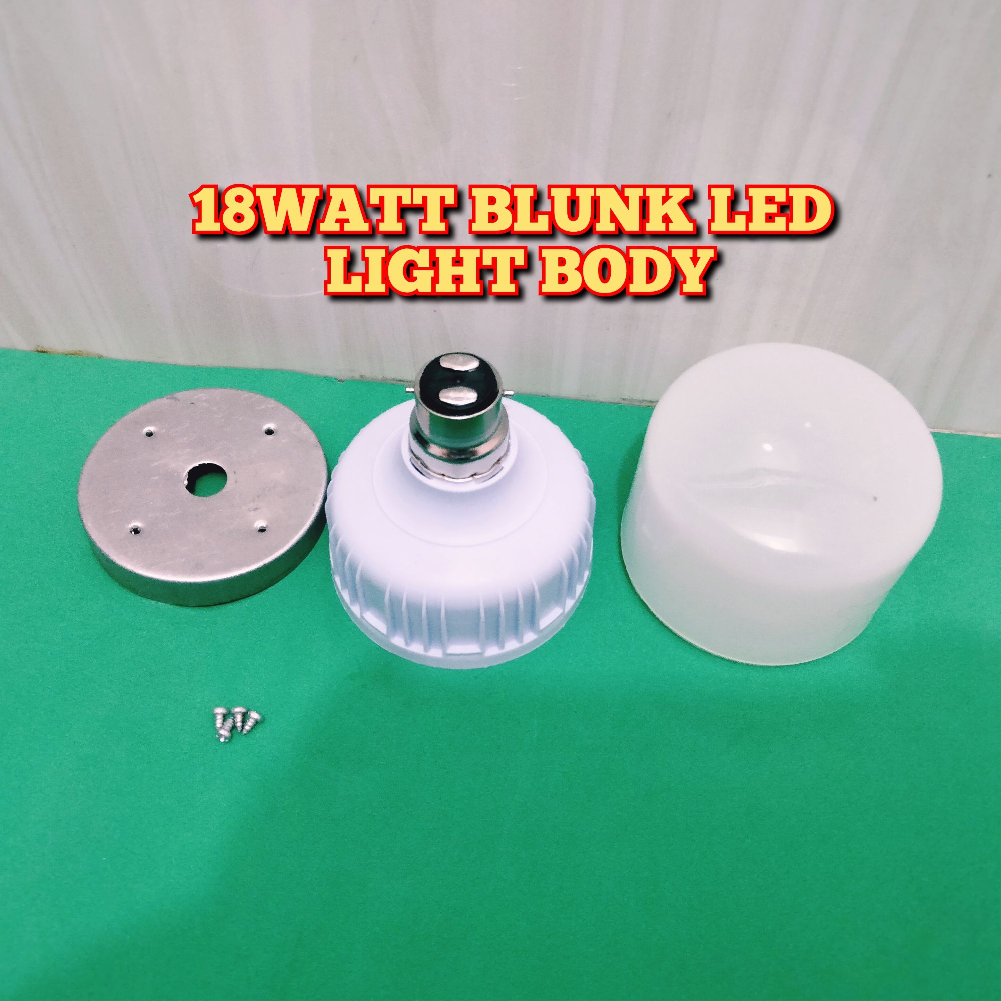 18Watt Blunk Led Light Body For Any 18watt Led Setup Or Resetupment