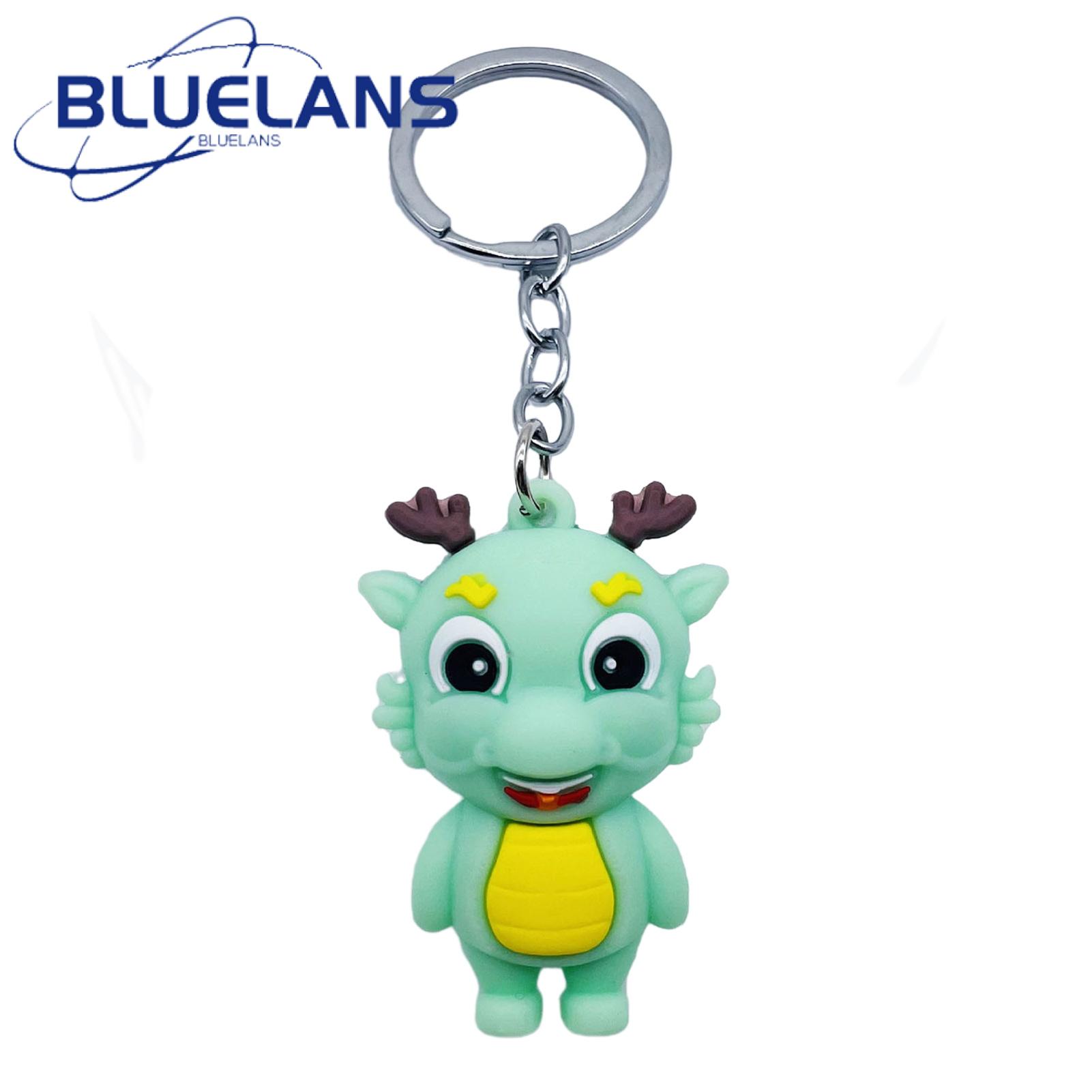 Dragon Doll Keychain Chinese Dragon Keychain Cartoon Cute Lightweight Car Key Ring Holder Handbag Backpack Decoration Pendant Perfect New Year Spring Festival Gift for Southeast Asian Buyers Compact