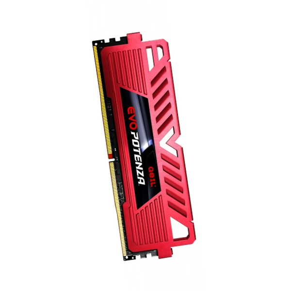 GeIL 16GB DDR4 2400MHz EVO Potenza Red Desktop RAM (GPR416GB2400C16SC). 