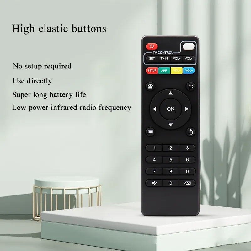 Wireless Replacement Remote Control For MXQ X96 H96 MAX/V88/TX6 T95X/T95M Mini Android TV Box For Android Smart TV Box Remote. 