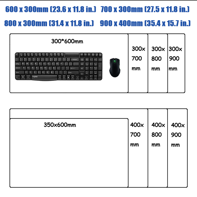 0x50 carpet keyboard mouse this black table mat large Oni large gaming mouse pad day mouse pad gamer XXL 90x40 pad company 10. 