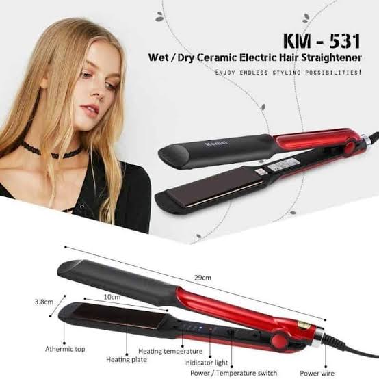 KEMEI KM-531 Hair Straightener. 