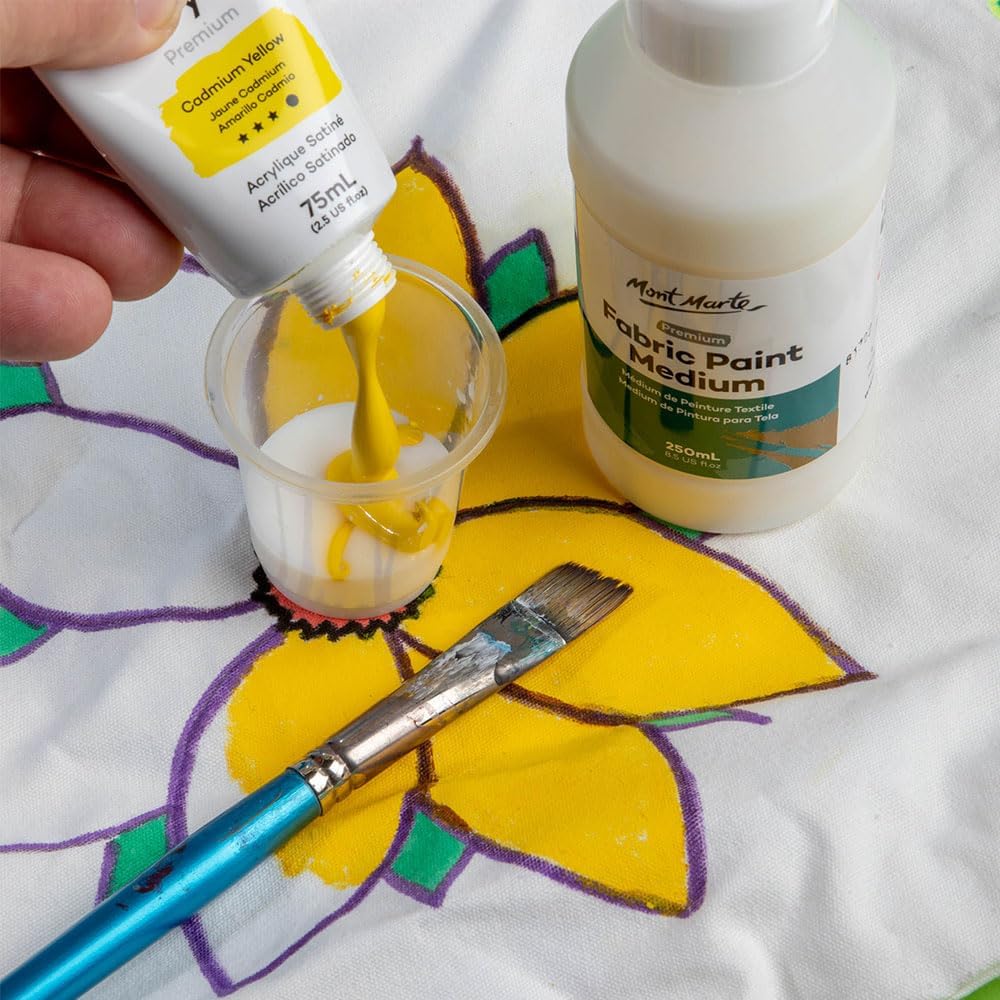 Fabric Paint Medium 250ml. 
