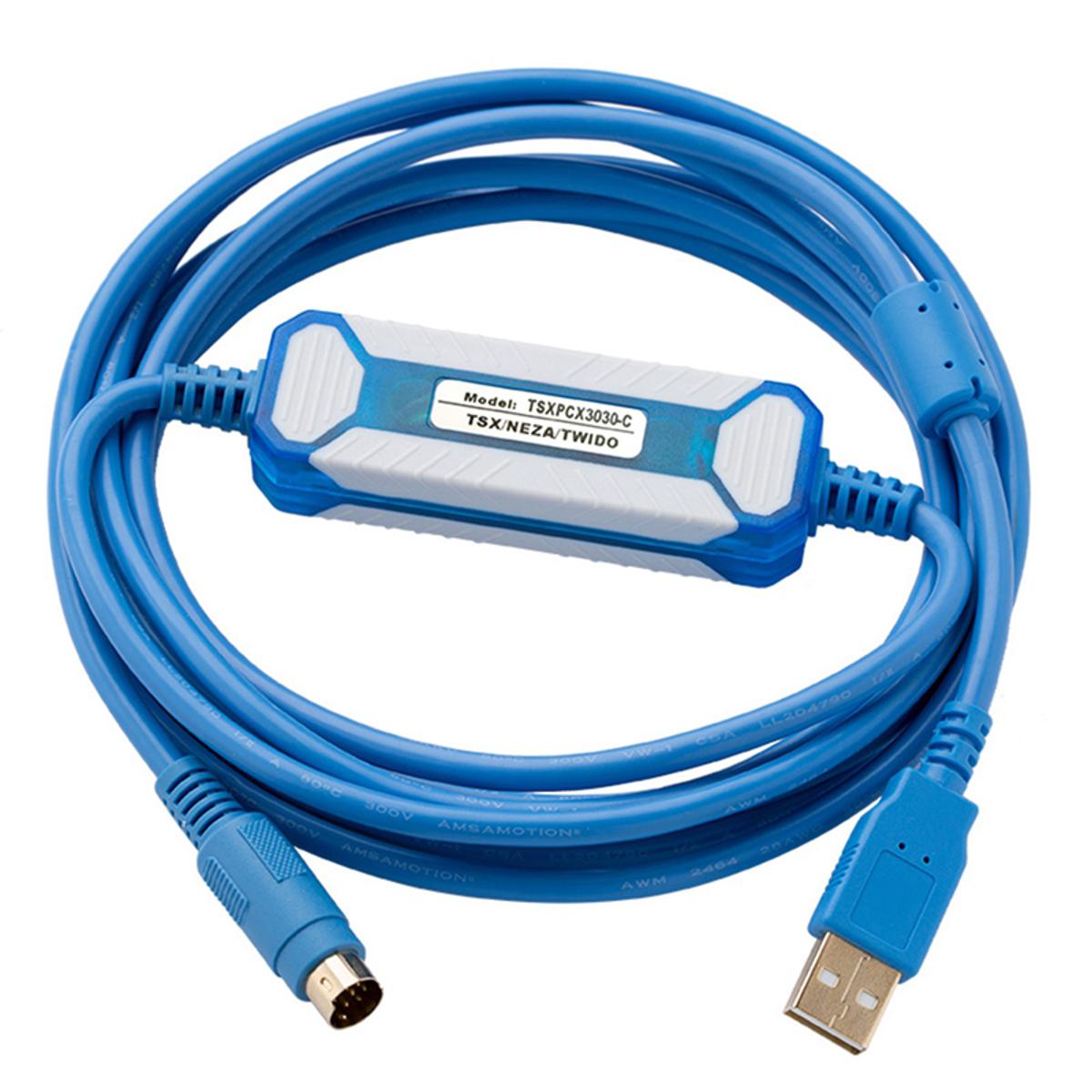TSXPCX3030-C Suitable Schneider Twido Series PLC Programming Cable TSXPCX3030 Download Cable