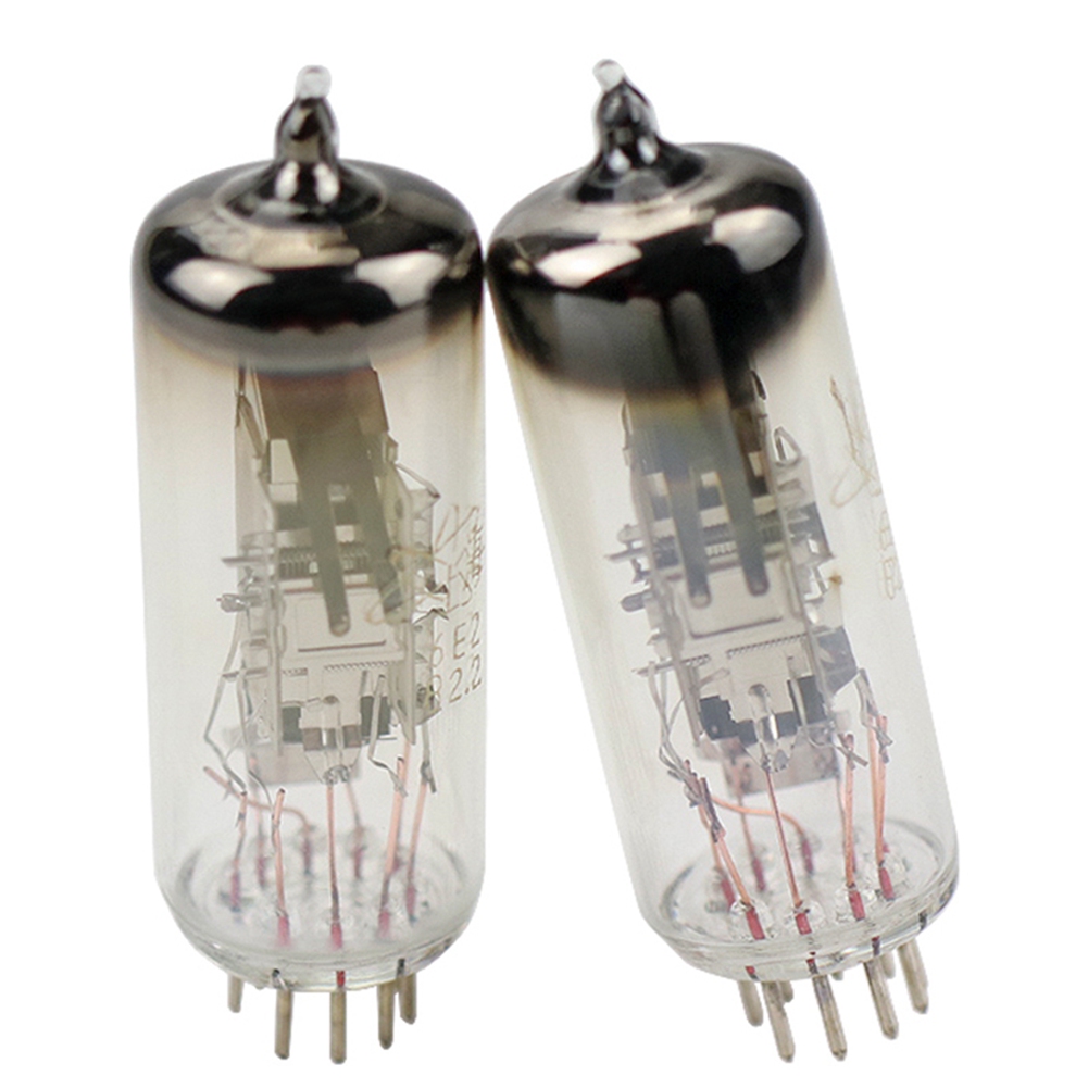 6E2 Amplifier Valve Electronic Indicator Tube Replace EM84 for Enhance Amplified Speaker Tone Quality Vacuum Tube 2Pcs. 
