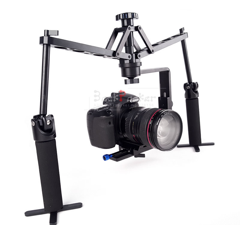 For canon sony nikon Accessories 1DX 6D 7D 5D Mark II D600 D4 Camera Handheld Mechanical Stabilizer Spider Comodo Orbit DSLR Rig. 