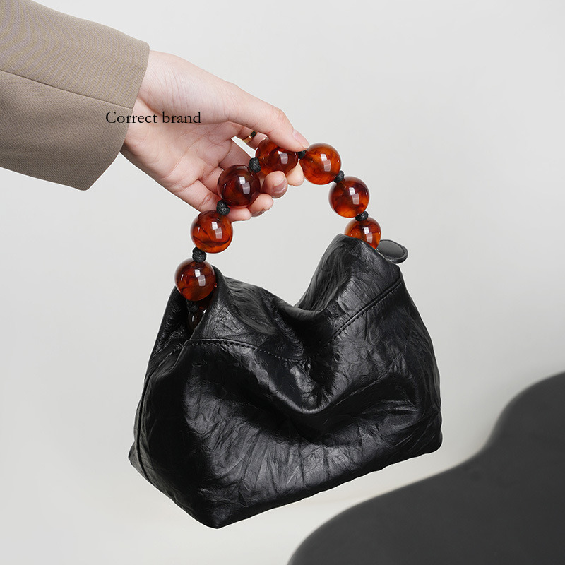Neue Designer-Lunchbox im chinesischen Stil, exklusive Damenhandtasche aus hochwertigem Rindsleder, verziert mit Perlen, und Umhängetasche._voghion.com