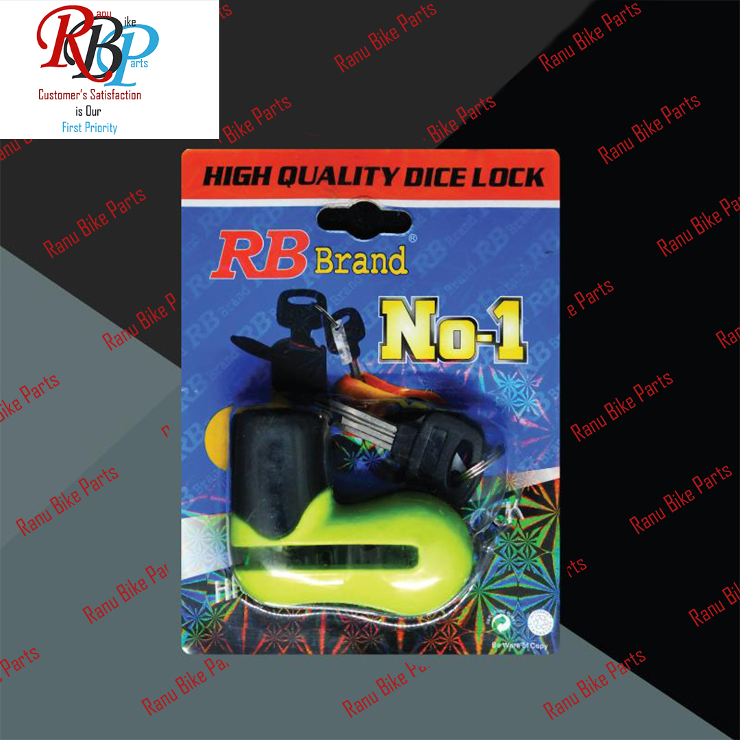 disc brake lock for two wheelers