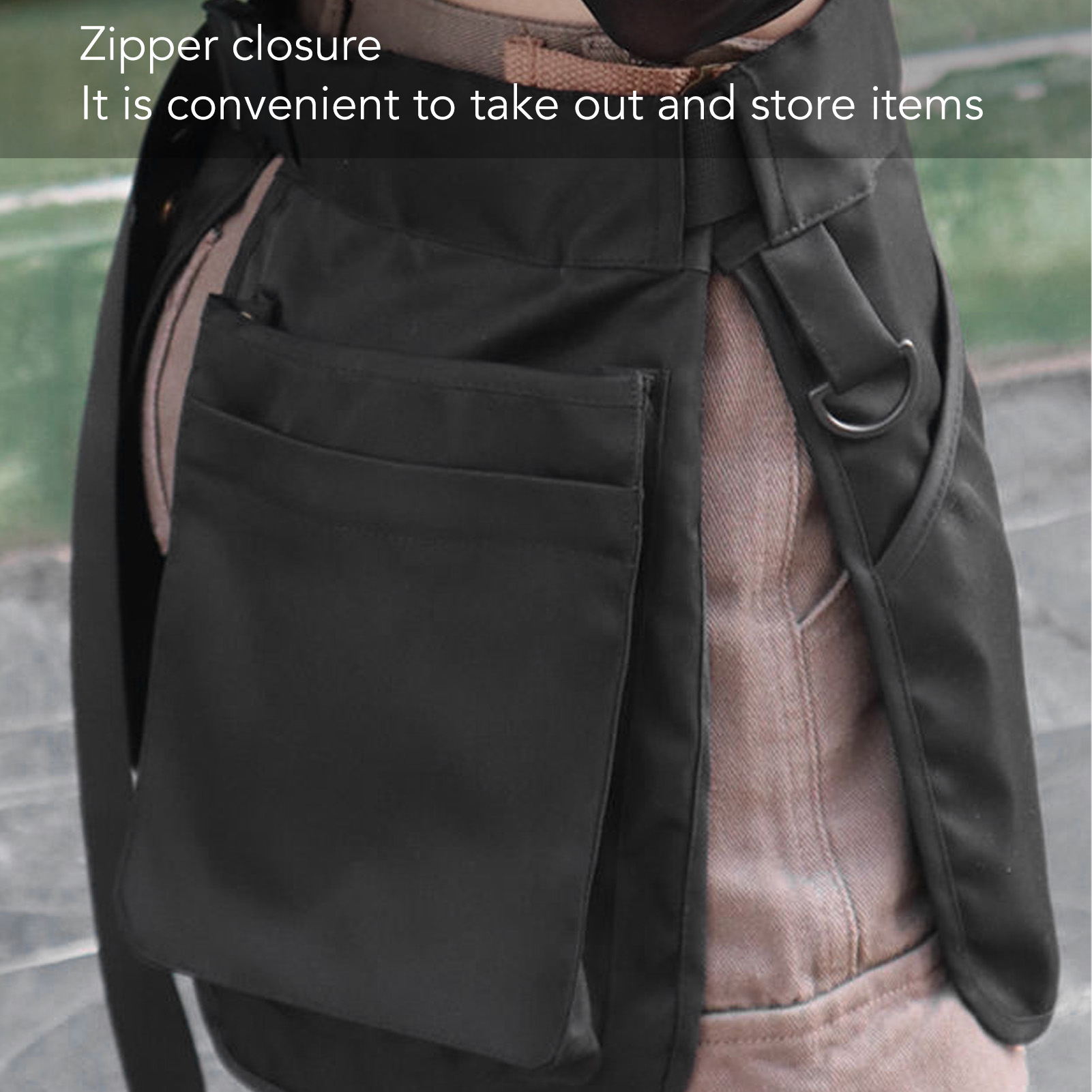 Tool Waist Belt Bag, Adjustable Utility Belt Pouch Washable Multi Pocket for Outdoor. 