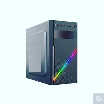 Computer Case hi5 (With hi5 Power Supply) RGB Strip Light Micro ATX Mini Tower. 