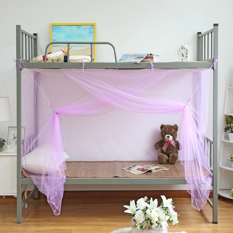 Student Mosquito Net Dormitory 1m1.2 M Single Bed Bunk Bed Bunk Bunk Single Door 1.5/1.8m Rice Bed Double. 