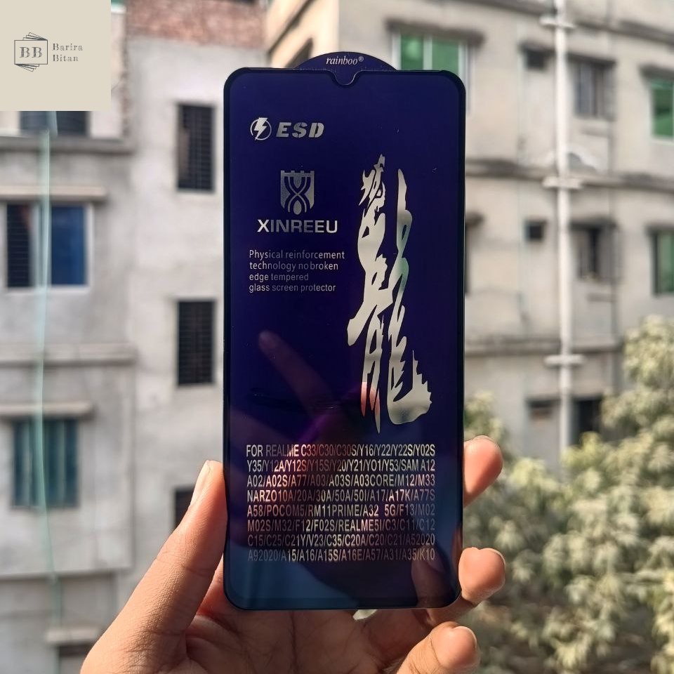 For Realme C51 Rainboo XINREEU Premium HD+ Tempered Glass Screen Protector