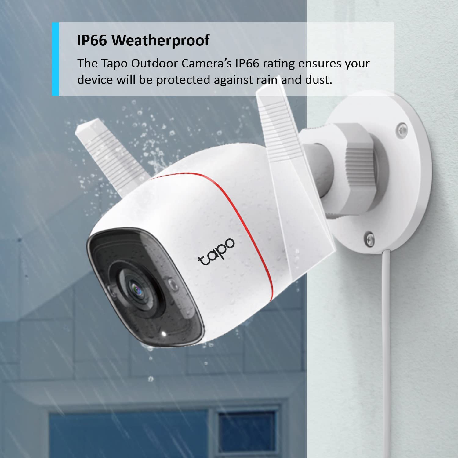 TP Link Tapo C310 3MP Outdoor Waterproof Wi-FI Security IP Camera CCTV Ultra-High-Definition Video. 
