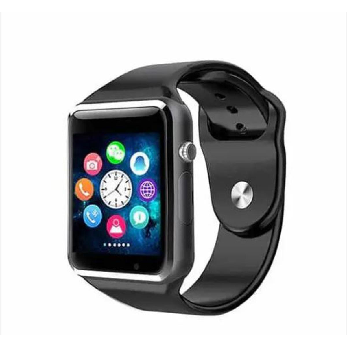 A1 Smart Watch iOS and Android Mate Black