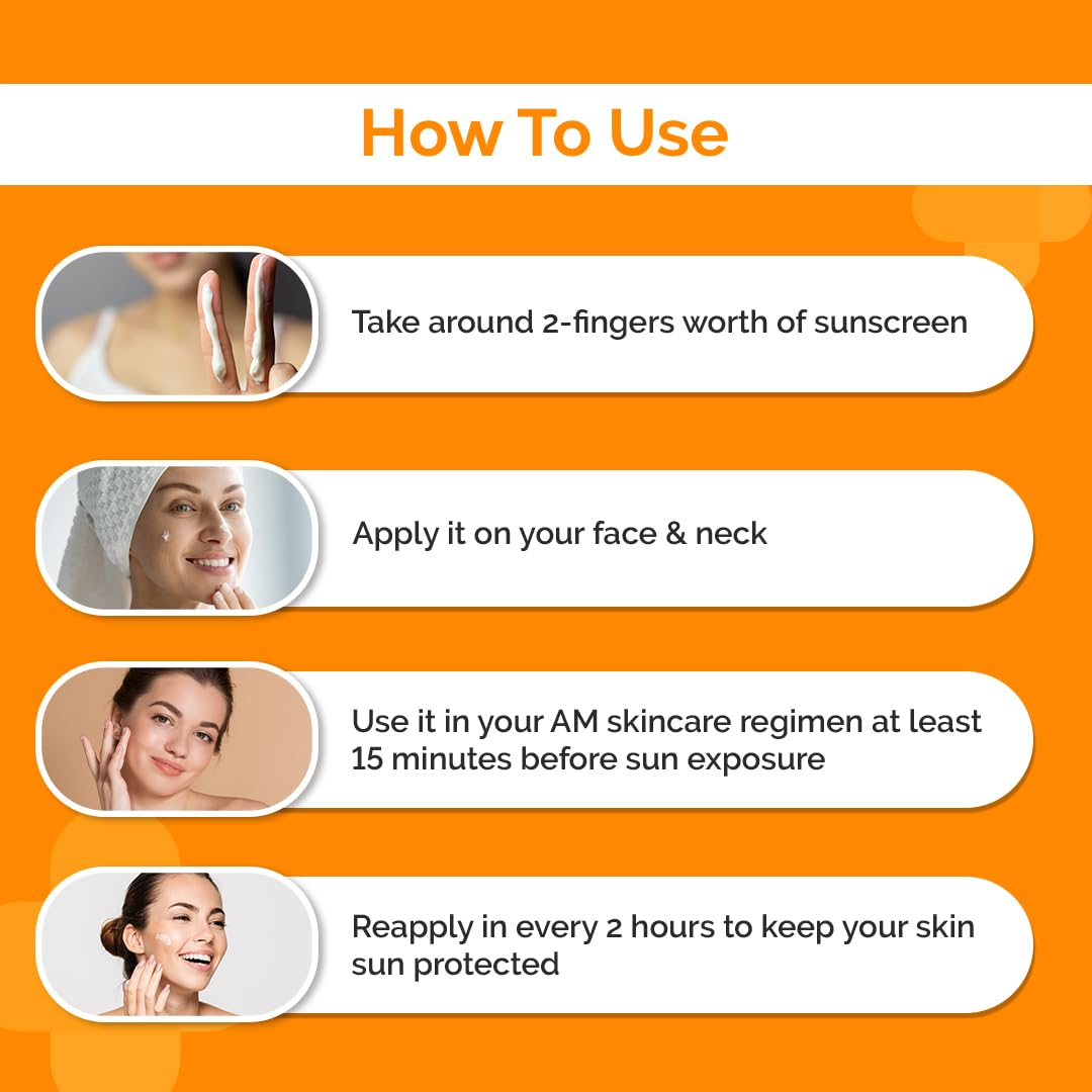 The Derma Co Ultra Light Zinc Mineral Sunscreen - 50g. 