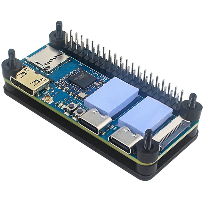 Suitable for Banana Pi Zero Aluminum Alloy Case Zero Metal Cooling Protective Case Durable Easy Install Easy to Use
