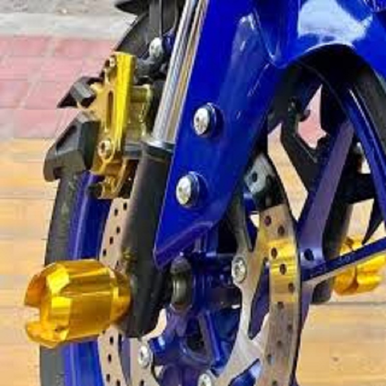 Front wheel gutli/bumper gutli for bike and cycle Golden Colour.. 