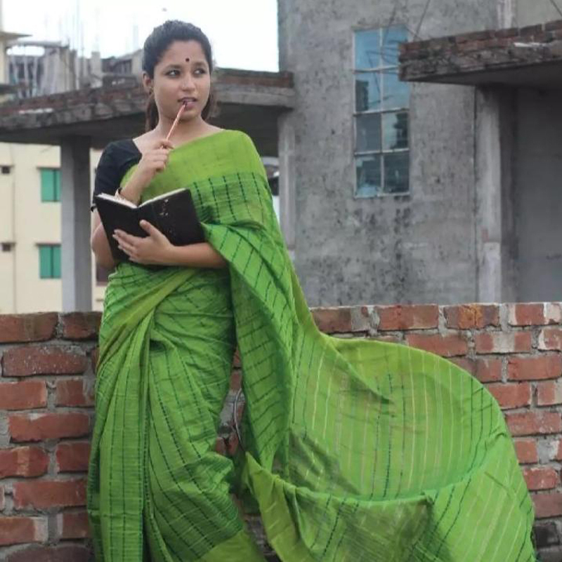 Half Silk Joom Sharee Without Blouse Piece For Women’s By SOHAMONI.