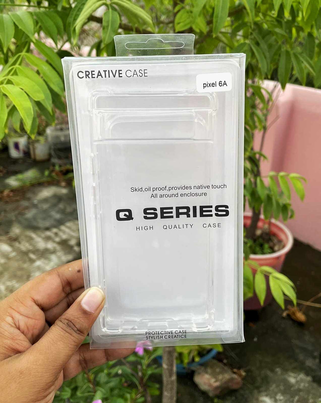 Hard case For Google Pixel 6 / Pixel 6 Pro / Pixel 6A Luxury Premium Quality Antibacterial Q Series Clear Case. 