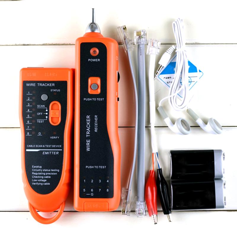 Telephone Phone RJ45 RJ11 Wire Tracker Tracer Ethernet LAN Network Cable Tester. 