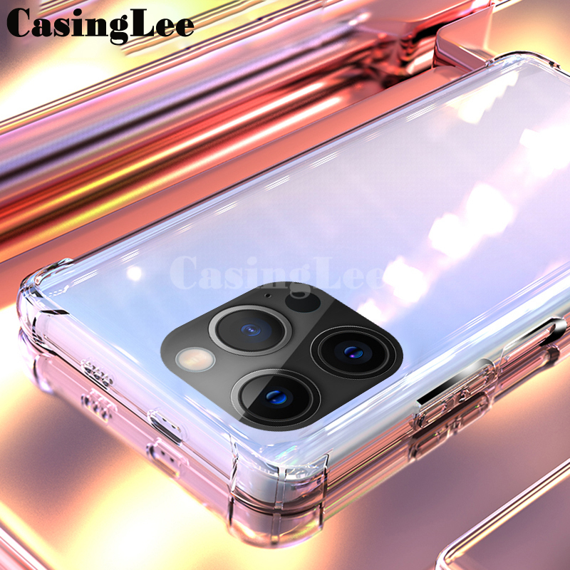 For iPhone 15 Pro Max Case Soft Transparent Full Protection shockproof Armor soft For IPhone 15 Plus Back Cover Phone Cases