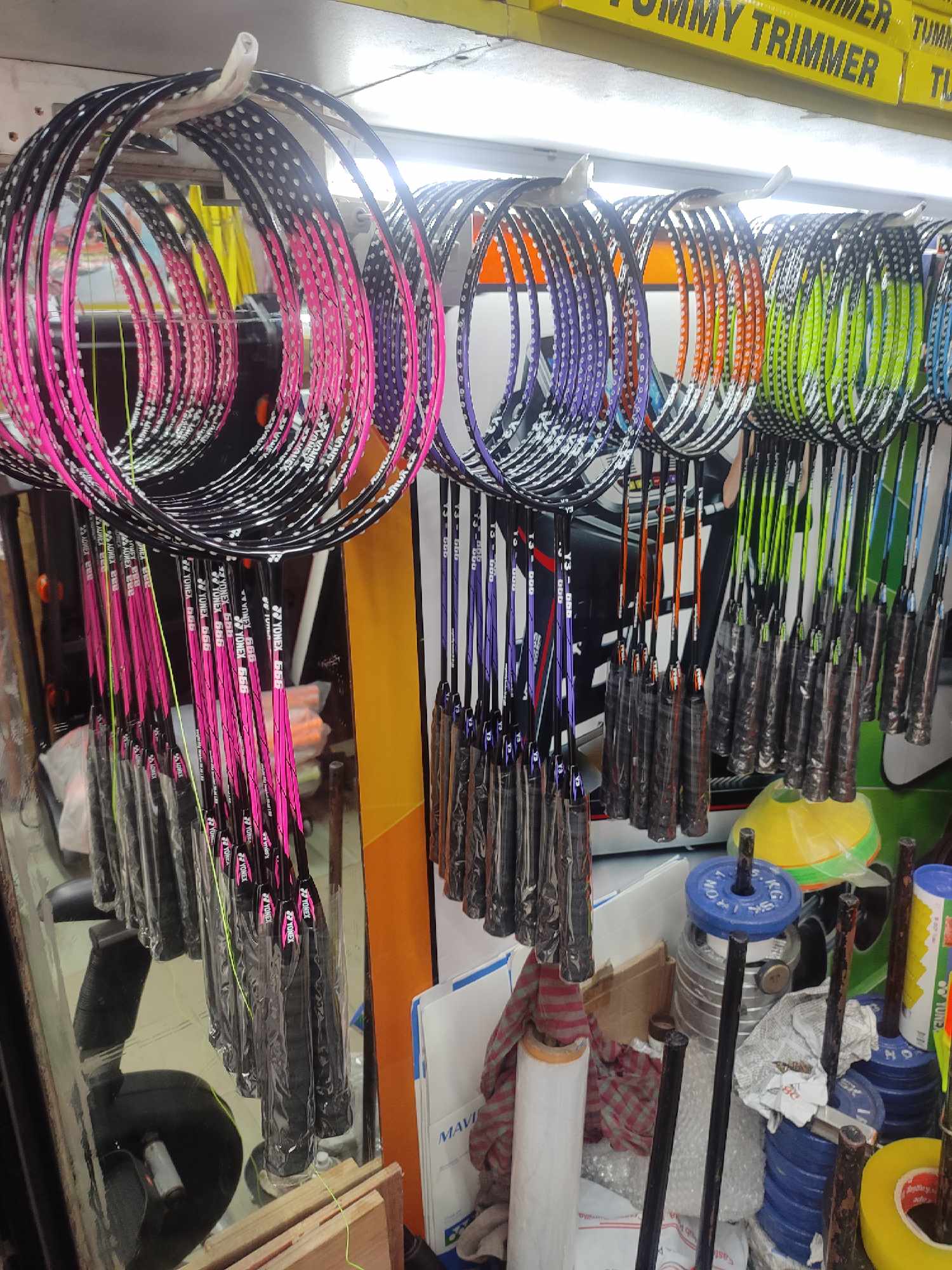 Badminton Bat Yonex Carbonex -Model-666 - Lightweight And Responsive Design For Agile Gameplay. 