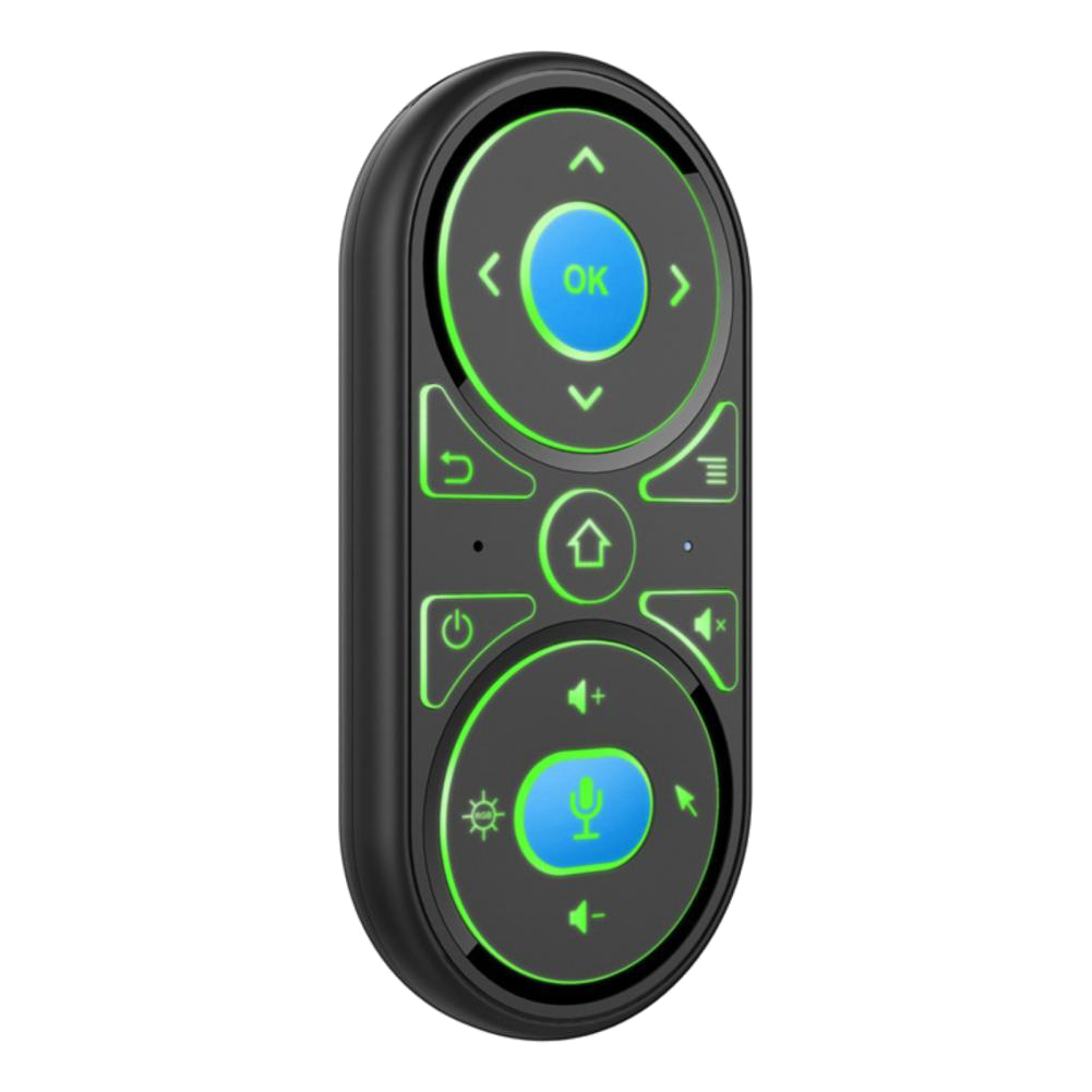 Air Mouse Voice Microphone RGB Backlit Gyro Remote Control. 